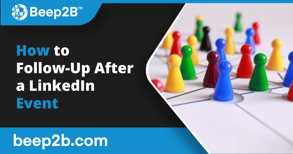 How to FollowUp After a LinkedIn Event B2B Marketing Blog